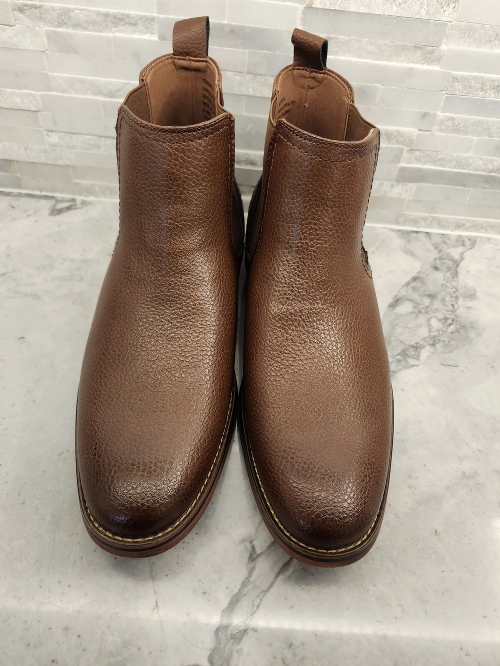 Tommy Hilfiger Berton Chelsea Boots Brown Men's Size 8 NWOB